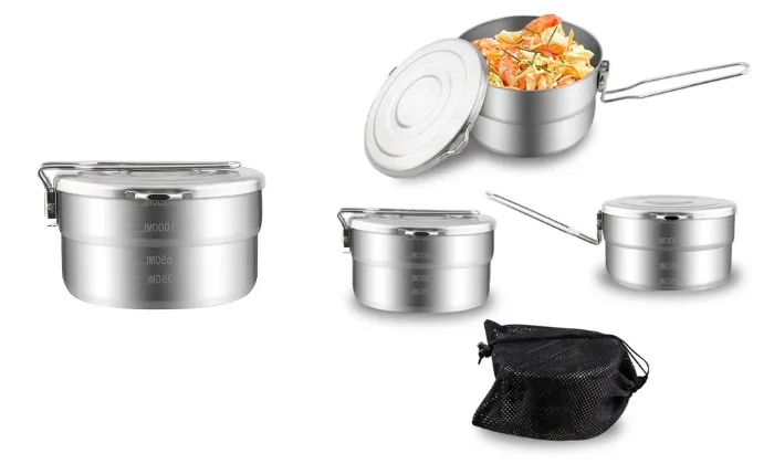 1.5L Stainless Steel Lunch Case