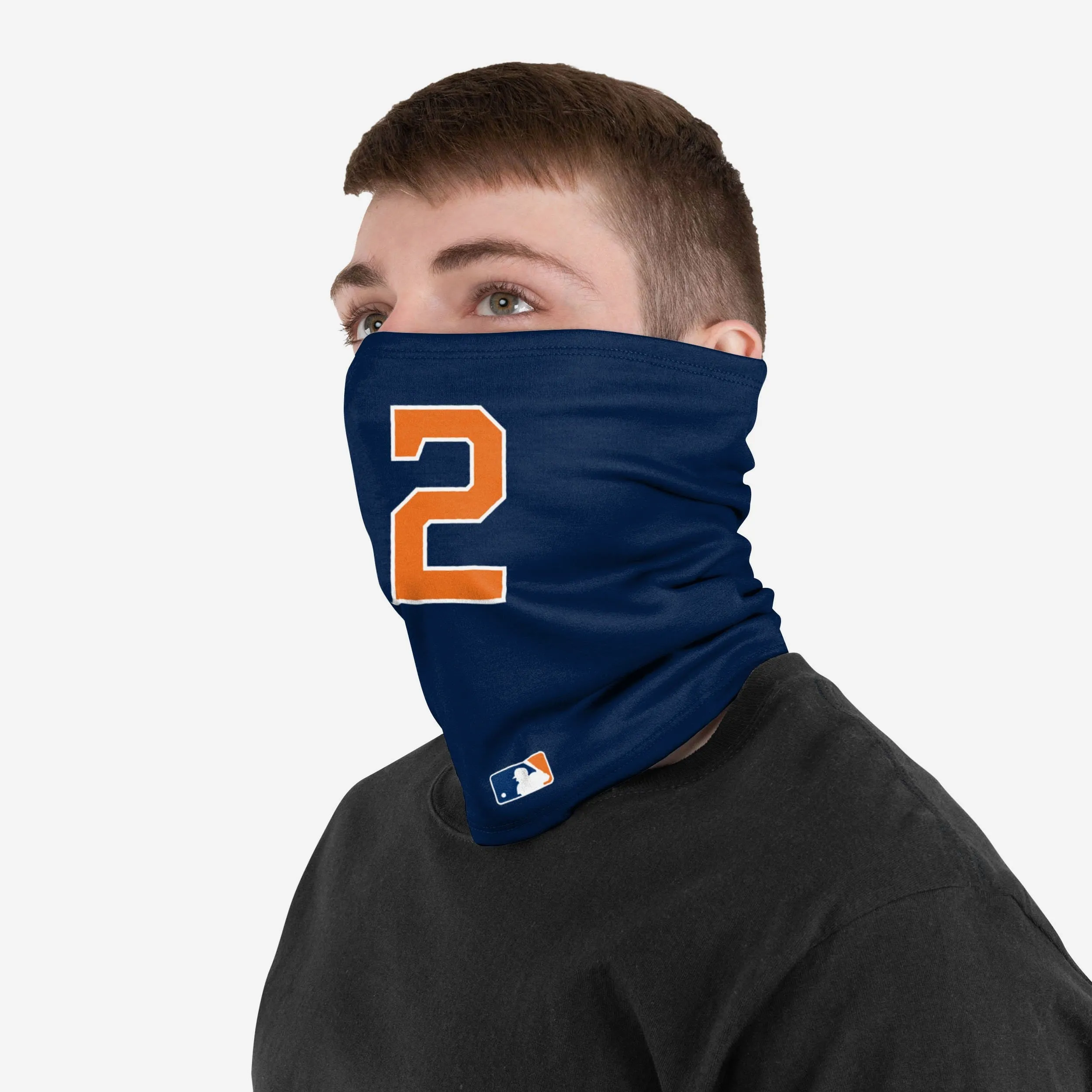 Alex Bregman Houston Astros On-Field Navy UV Gaiter Scarf