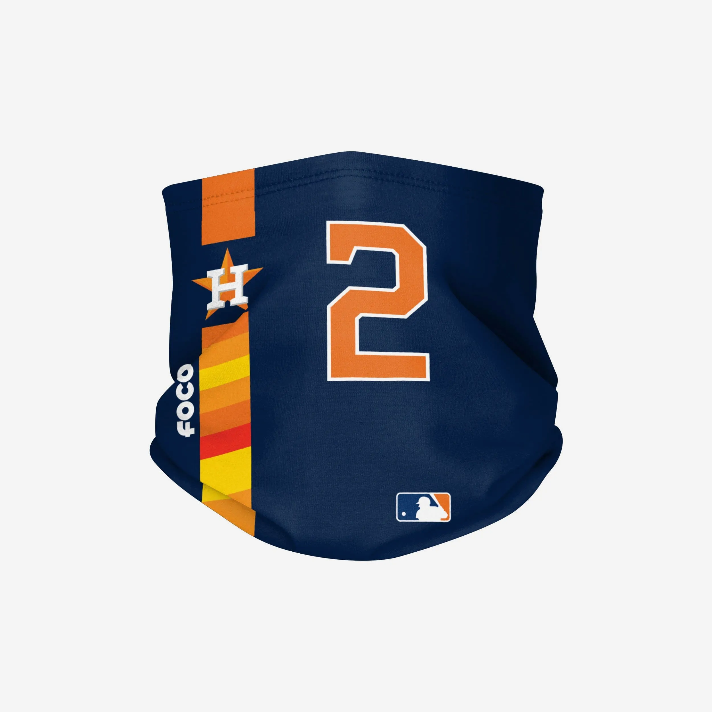 Alex Bregman Houston Astros On-Field Navy UV Gaiter Scarf