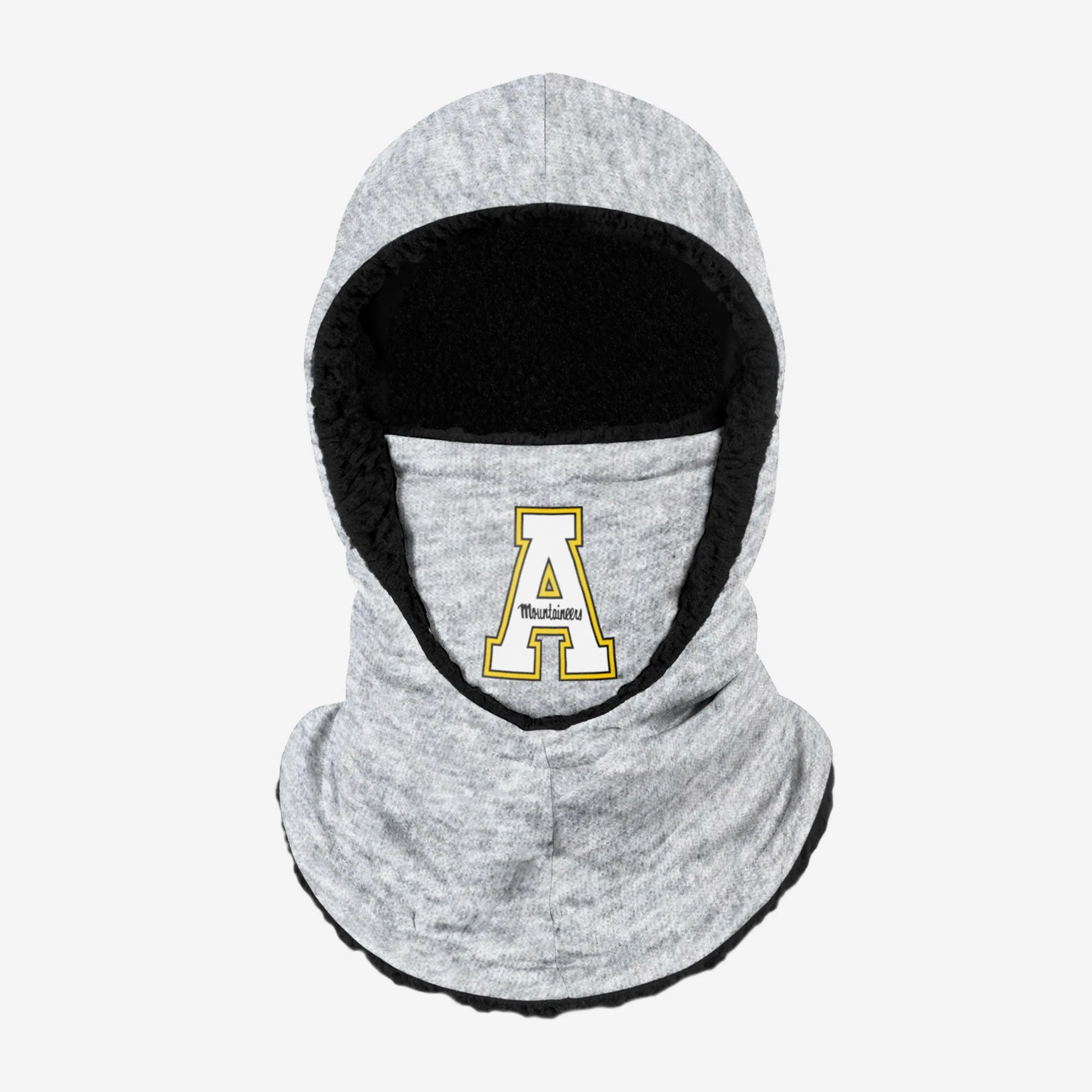 Appalachian State Mountaineers Heather Grey Big Logo Hooded Gaiter