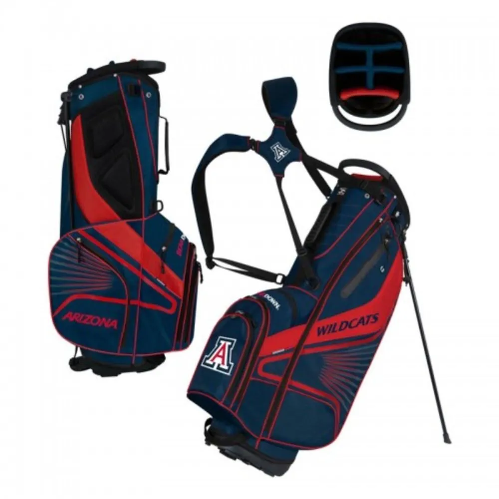 Arizona Wildcats WinCraft "Grid Iron III" 6-Way Stand Golf Bag