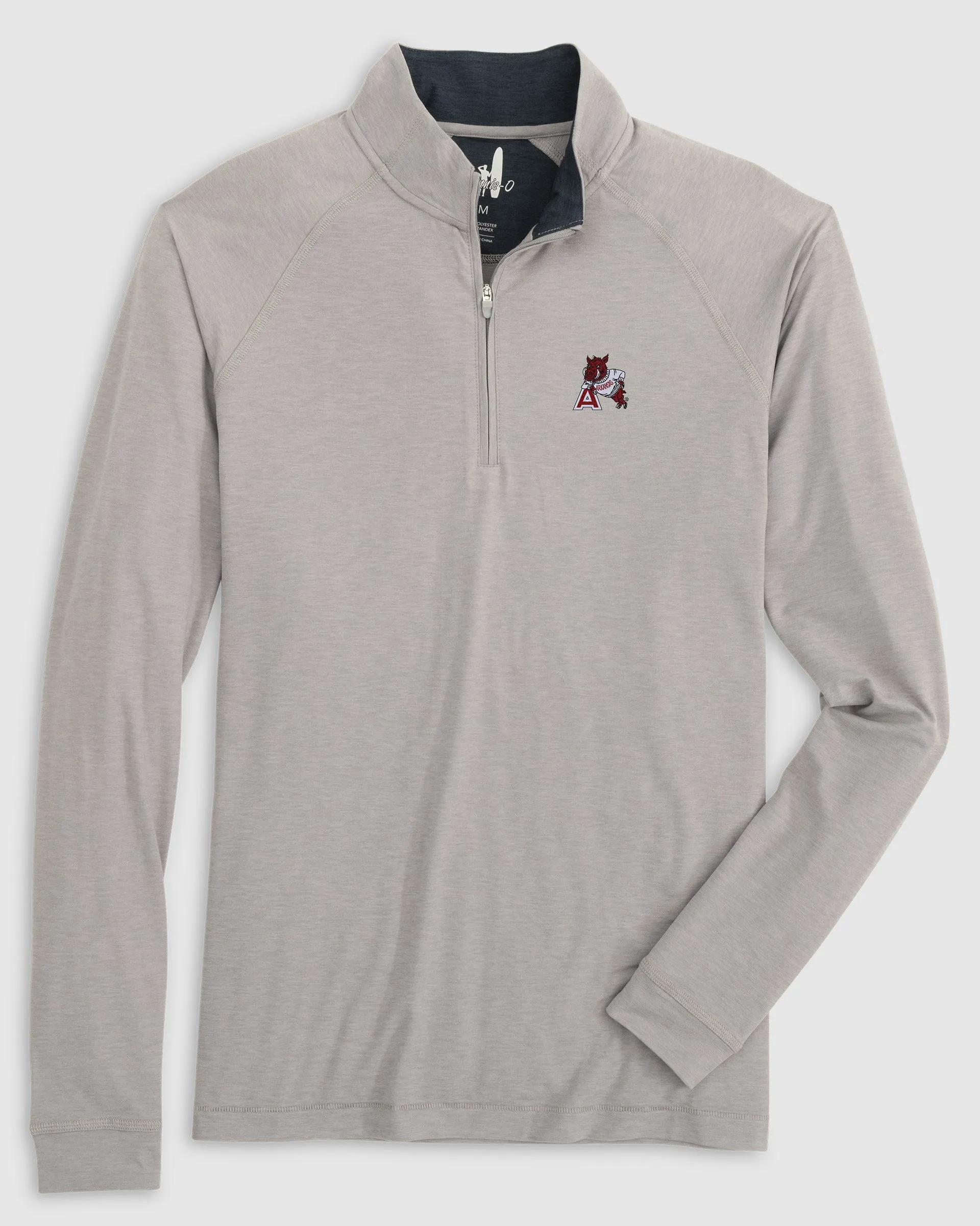 Arkansas Freeborne Performance 1/4 Zip - Vault Logo