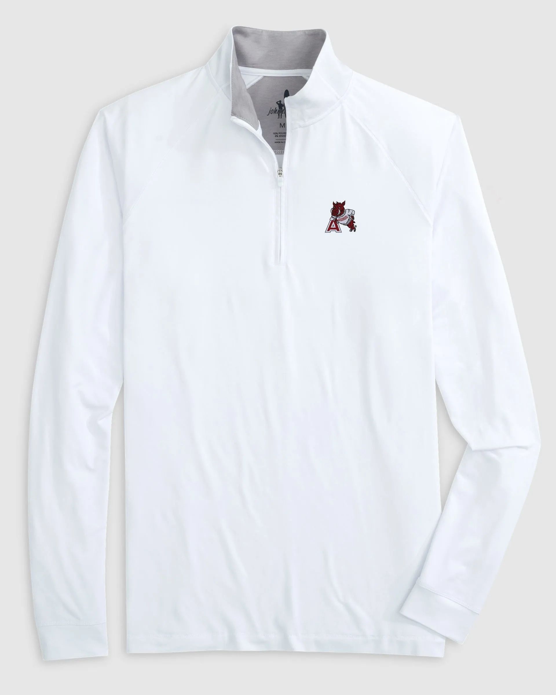 Arkansas Freeborne Performance 1/4 Zip - Vault Logo