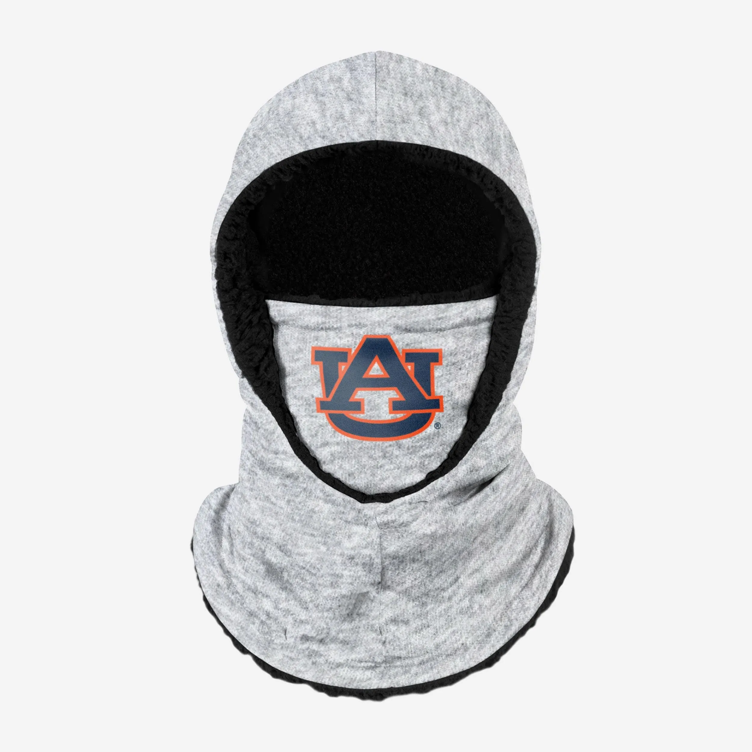 Auburn Tigers Heather Grey Big Logo Hooded Gaiter