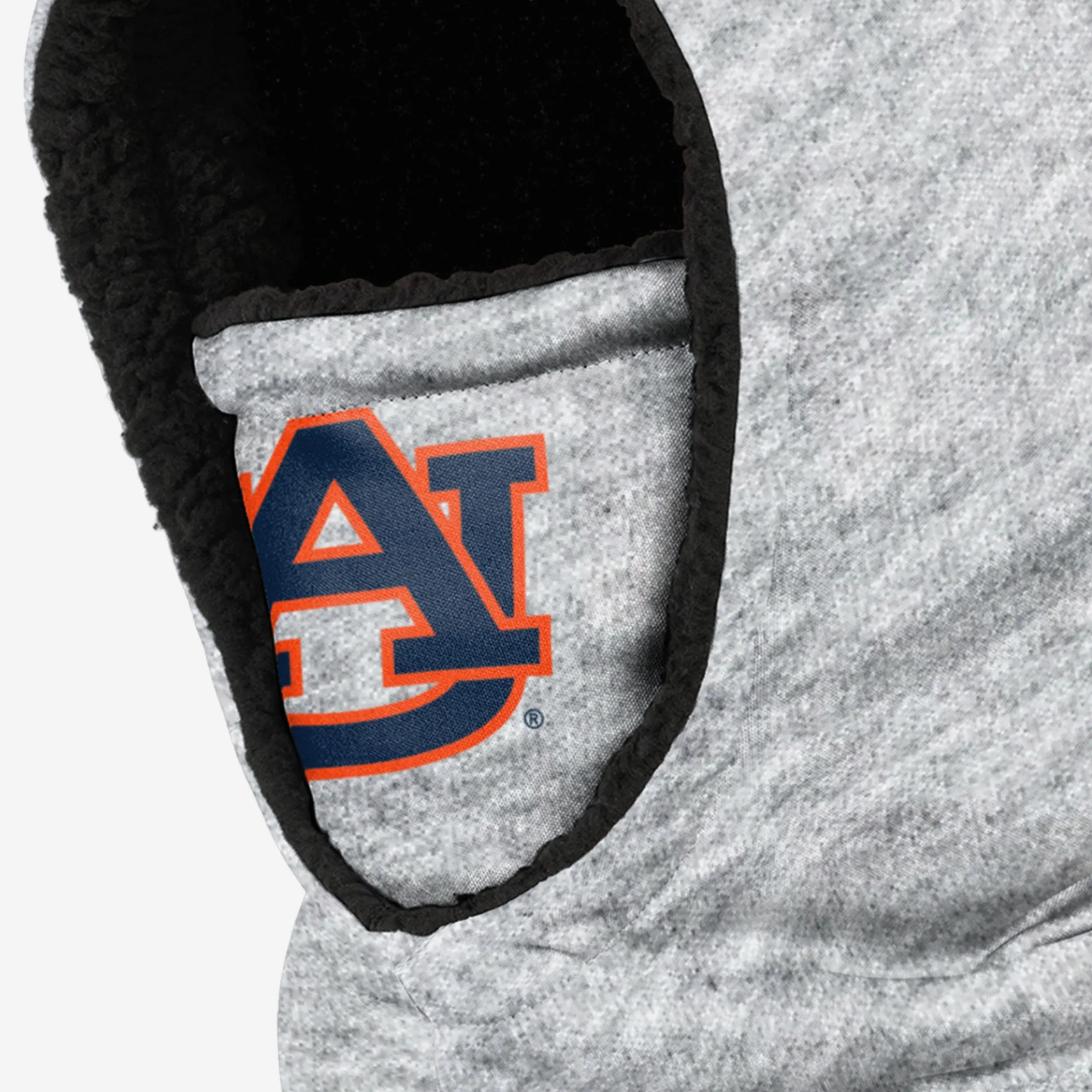 Auburn Tigers Heather Grey Big Logo Hooded Gaiter