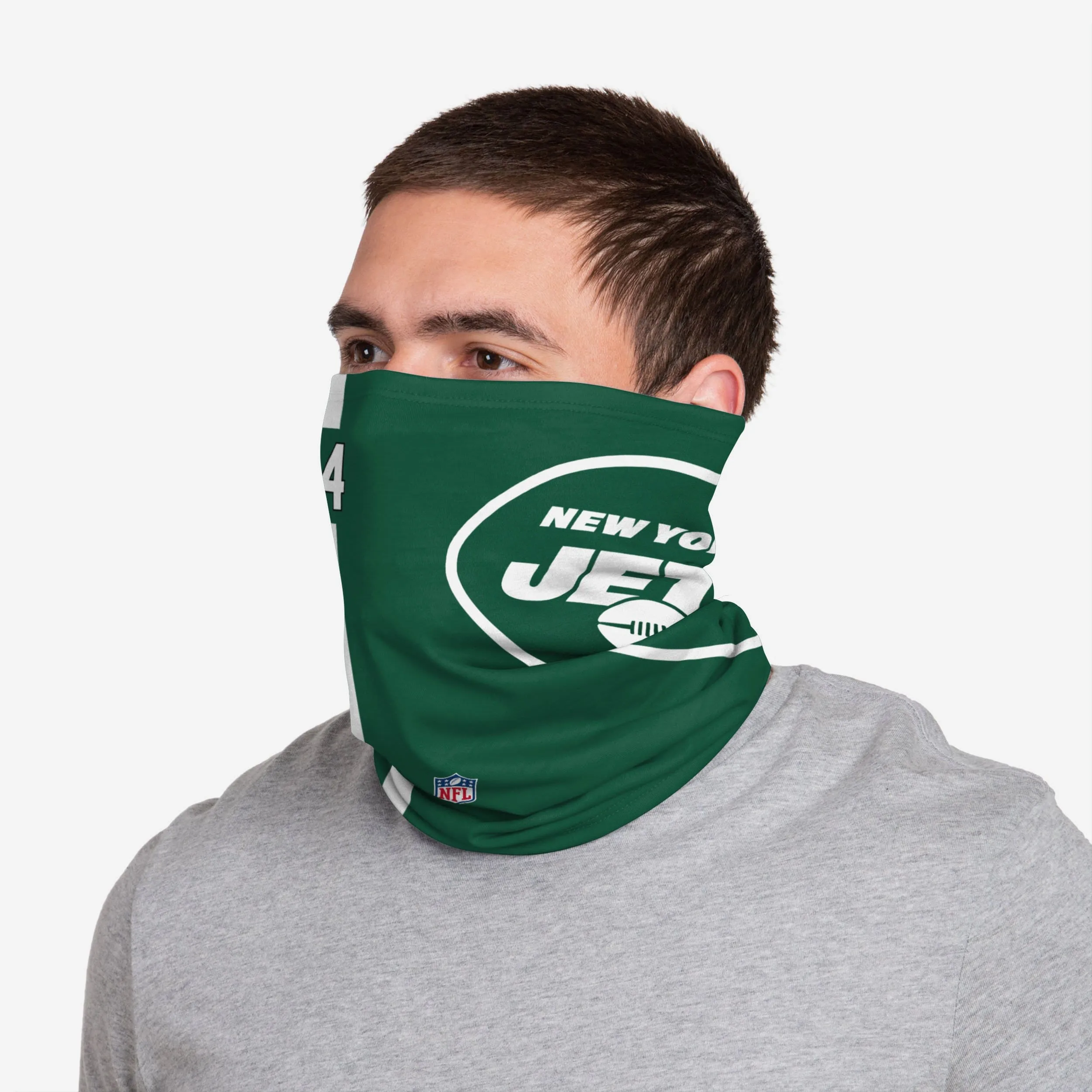 Avery Williamson New York Jets On-Field Sideline Logo Gaiter Scarf