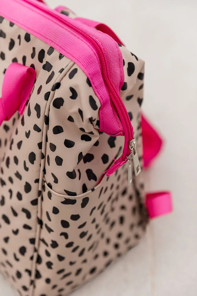 Backpack Cooler In Nina Leopard