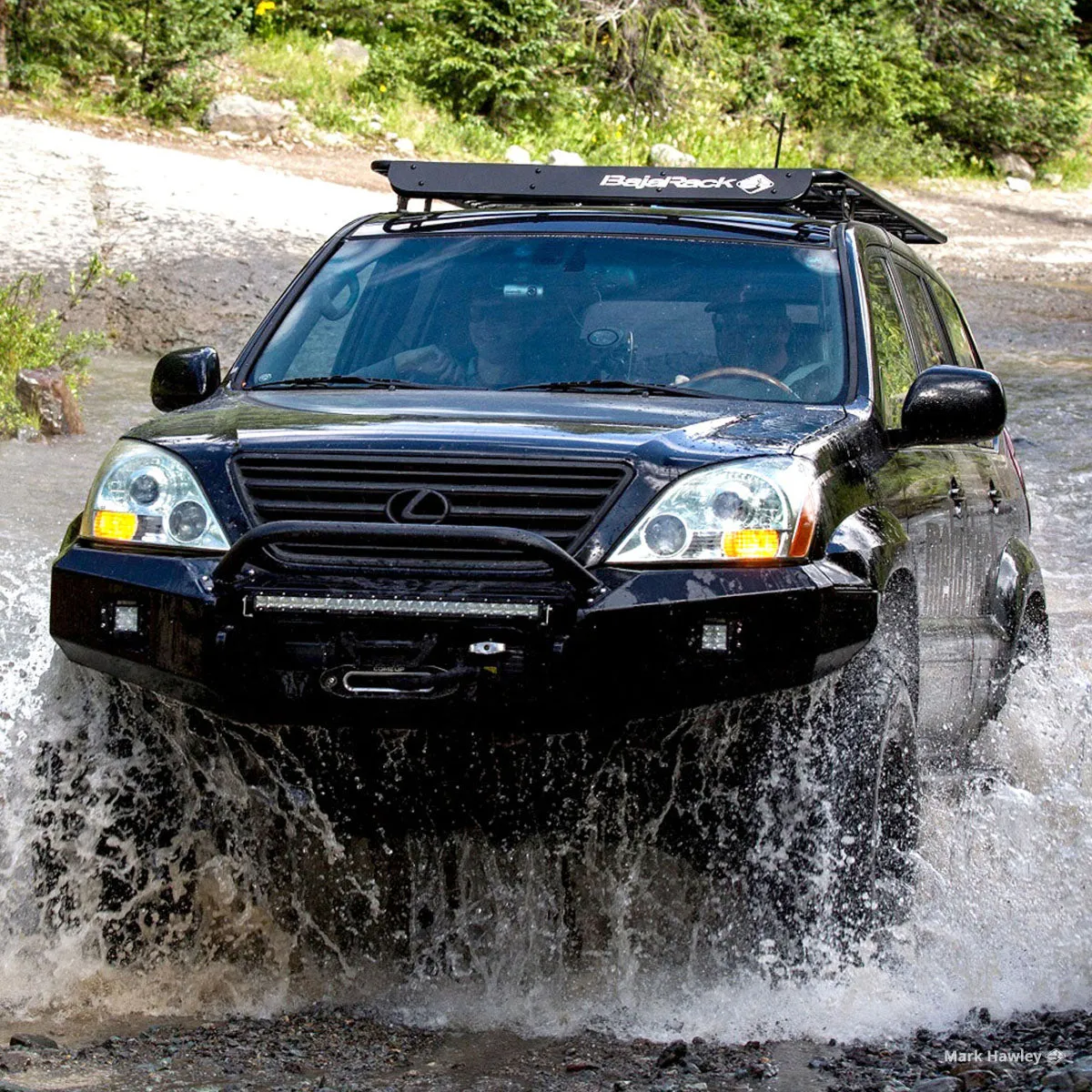 BajaRack Utility Flat Rack With Sunroof Cutout For Lexus GX 470