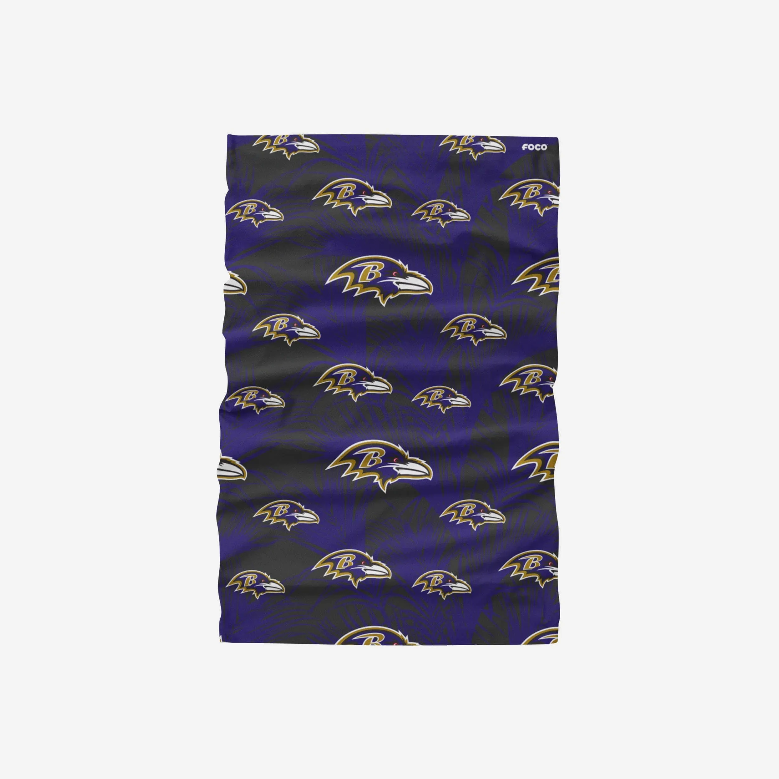 Baltimore Ravens Floral UV Gaiter Scarf