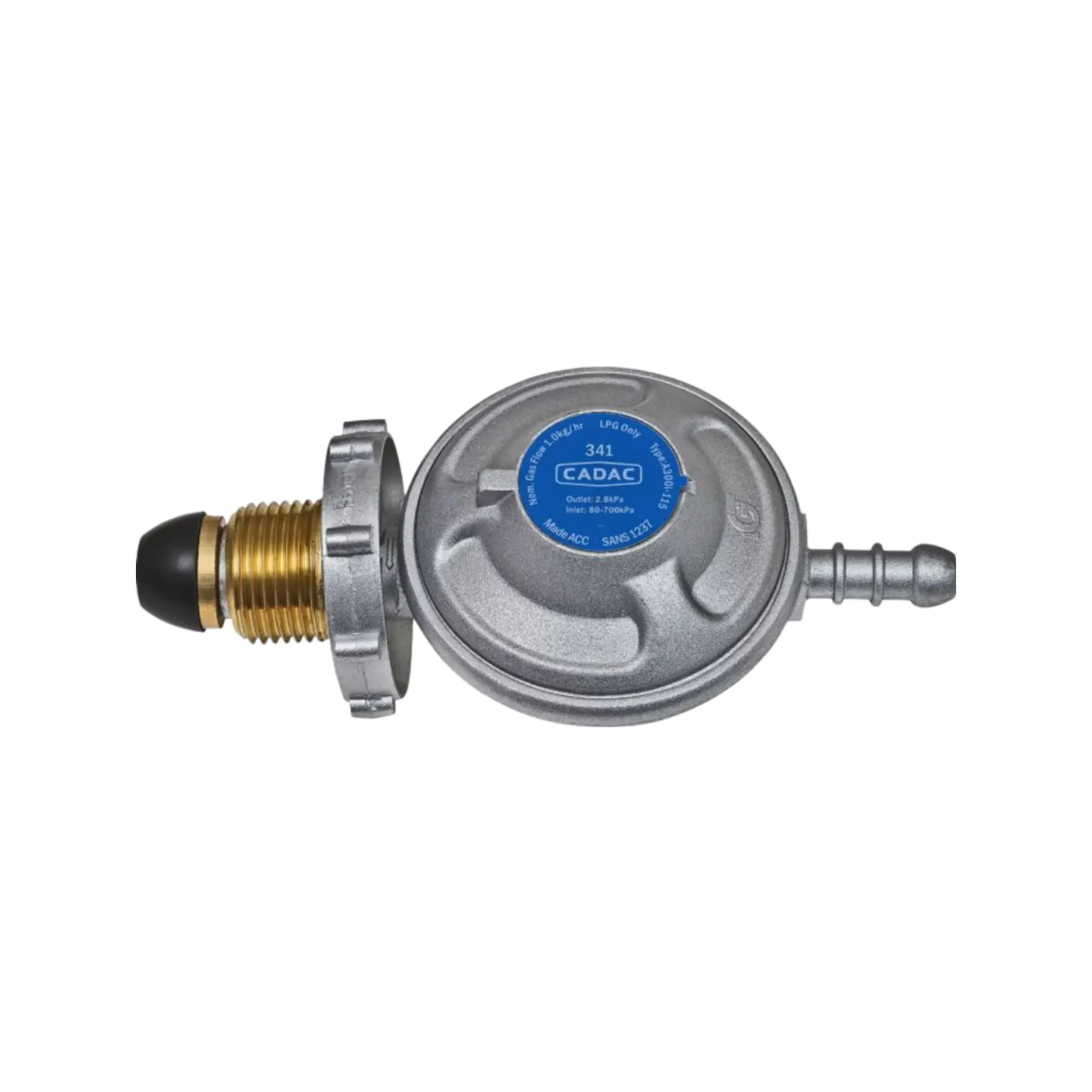 Bullnose Cadac Gas Regulator For Use Only L.P.G Cylinder