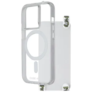 Case-Mate Tough Case   Glass Screen Protector for Apple iPhone 15 Pro - Clear