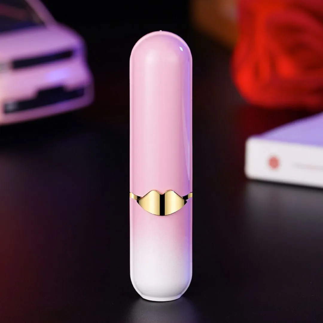 Lipstick Lighter - Butane Gas Refillable | Reusable Windproof Trench Lighter