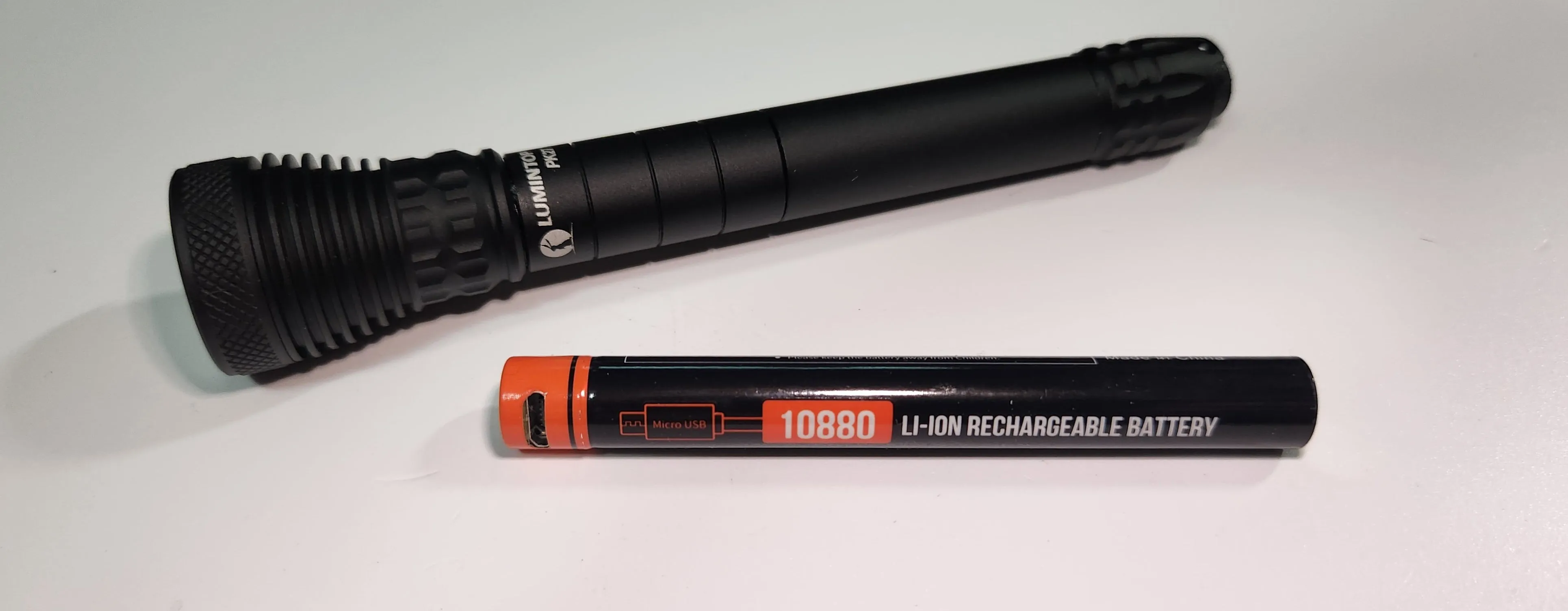 Lumintop PK27 Osram W1 300 Lumens 270 Meters AAA LED Flashlight *** LITHIUM-ION BATTERY HAS TO SHIP FEDEX ***