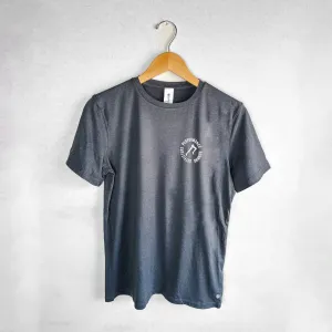 MEN'S PRO LOGO SHORT SLEEVE 2.0 - HEATHER BLACK