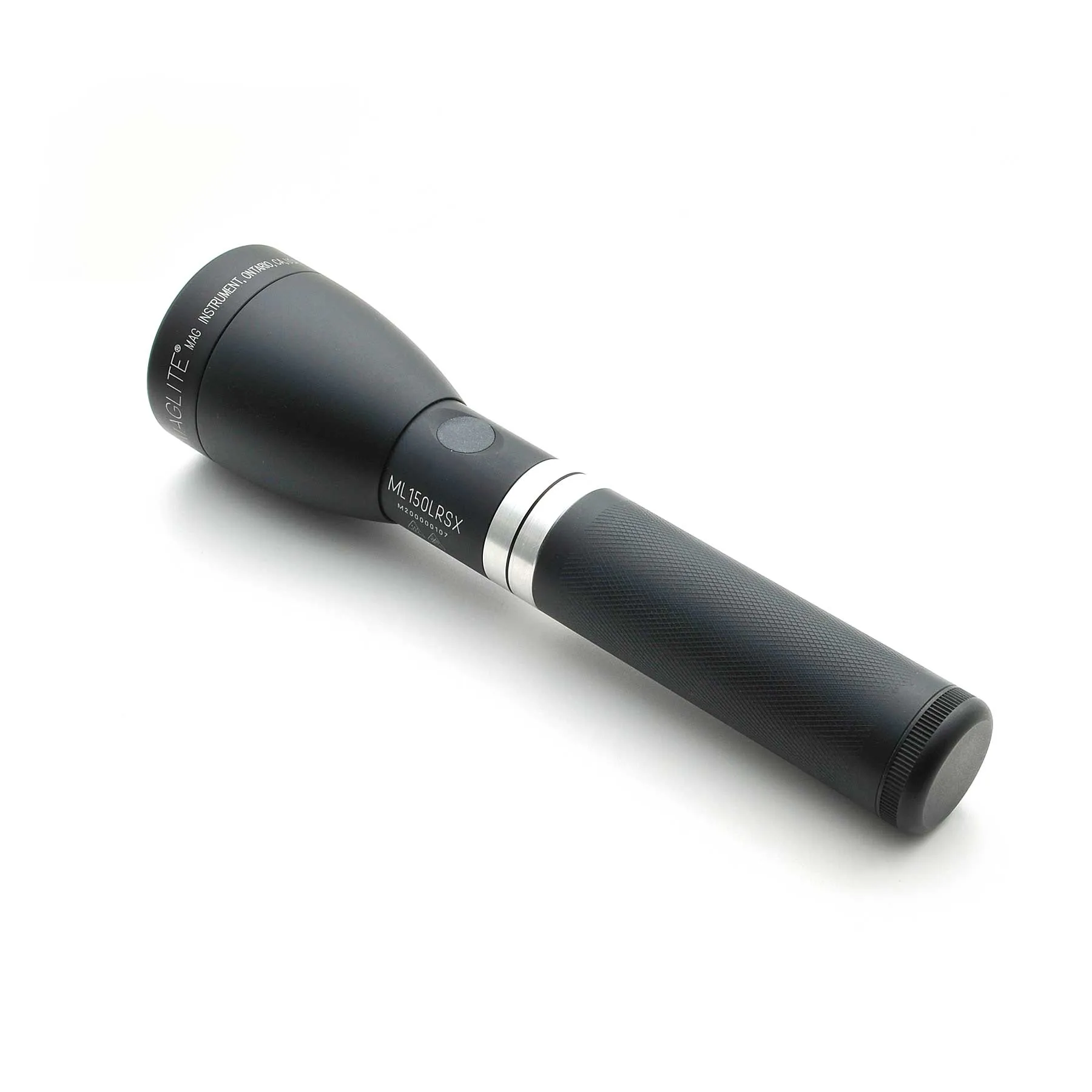 ML150LRSX Rechargeable LED Fast-Charging Flashlight - Matte  Black - Custom Tactical Engraving