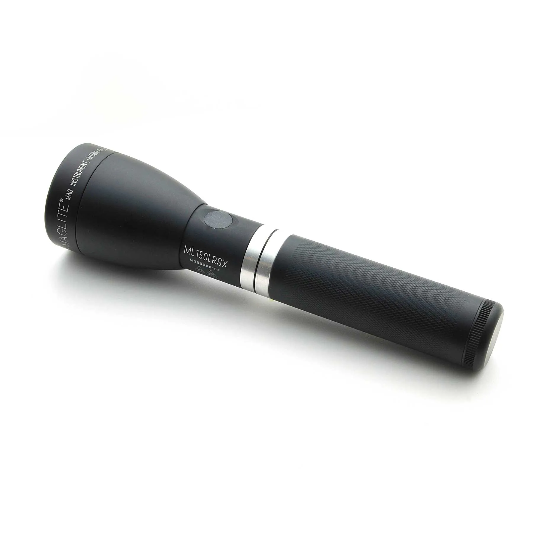 ML150LRSX Rechargeable LED Fast-Charging Flashlight - Matte  Black - Custom Tactical Engraving