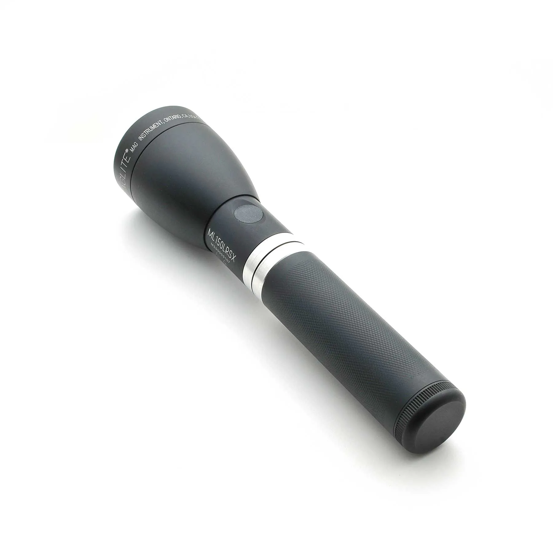 ML150LRSX Rechargeable LED Fast-Charging Flashlight - Matte  Black - Custom Tactical Engraving