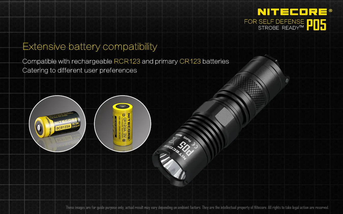 Nitecore P05 Compact LED Flashlight