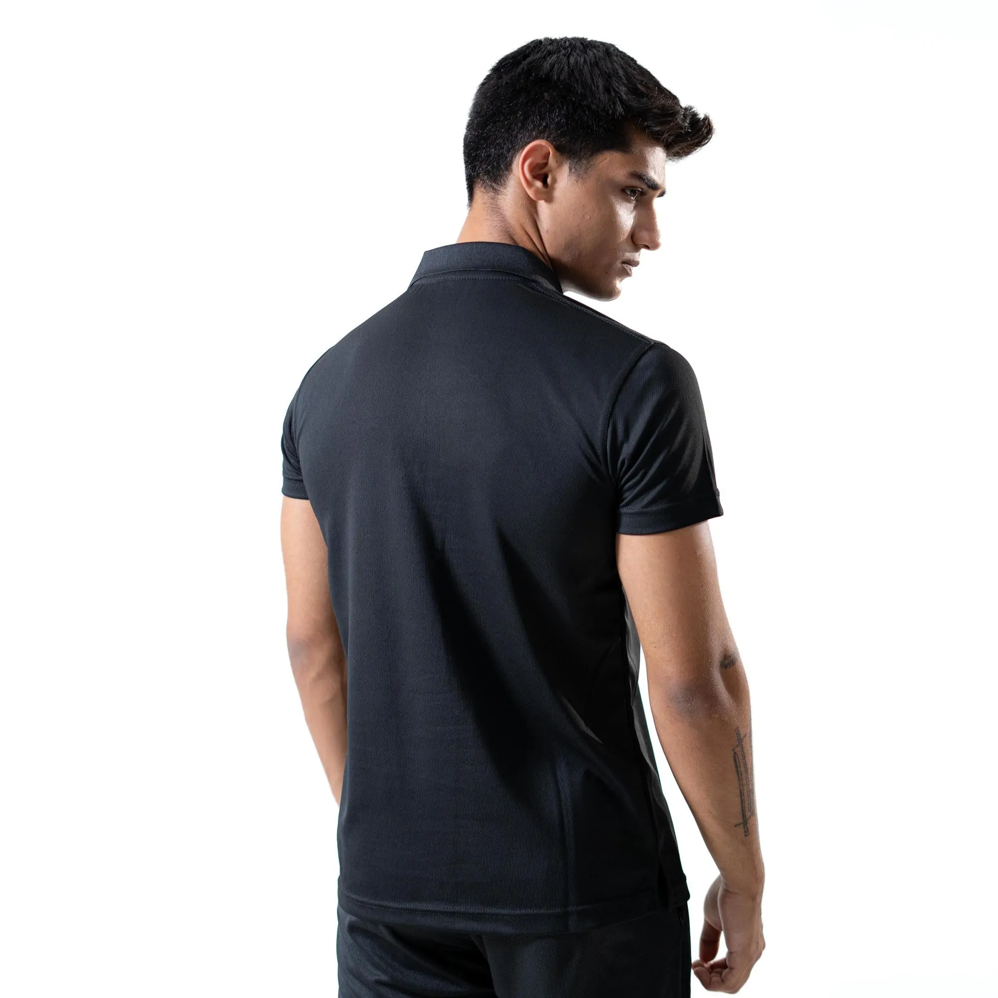 Polo Republica Men's Moisture Wicking Activewear Polo Shirt