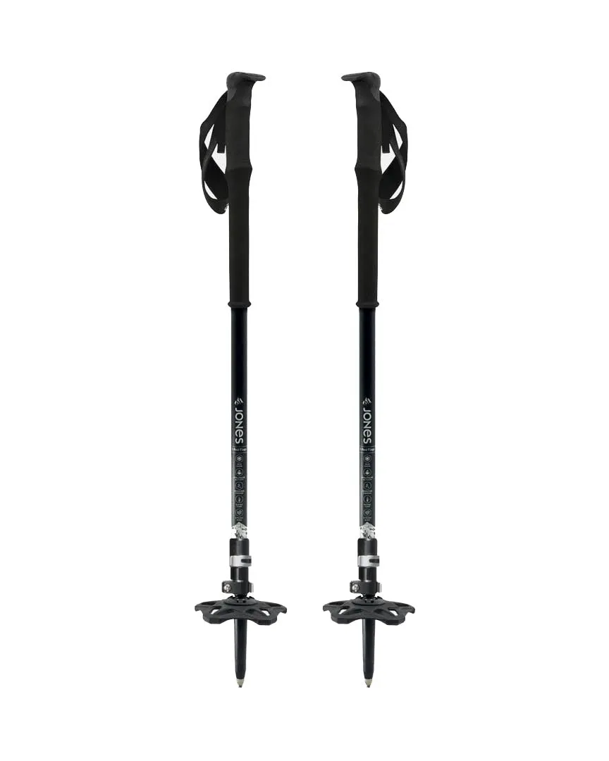 Pro Flip-Lock Talon Splitboard Poles - Black 2025