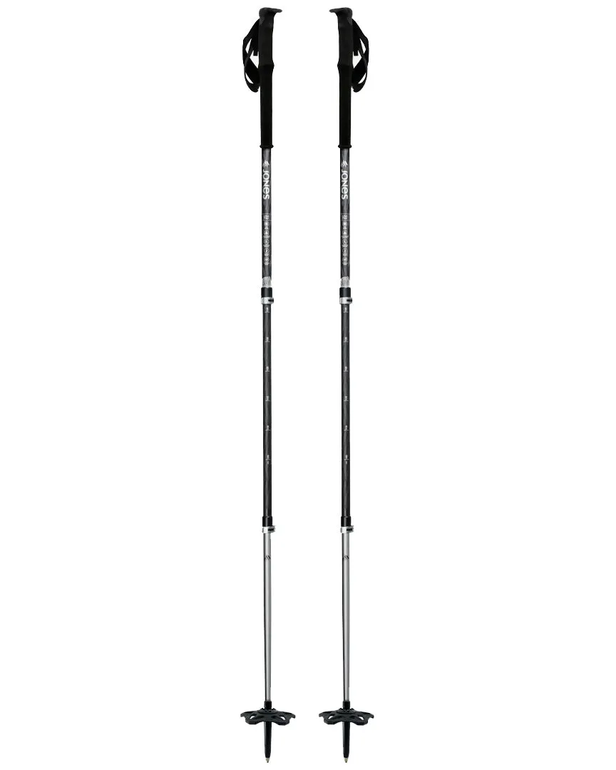 Pro Flip-Lock Talon Splitboard Poles - Black 2025