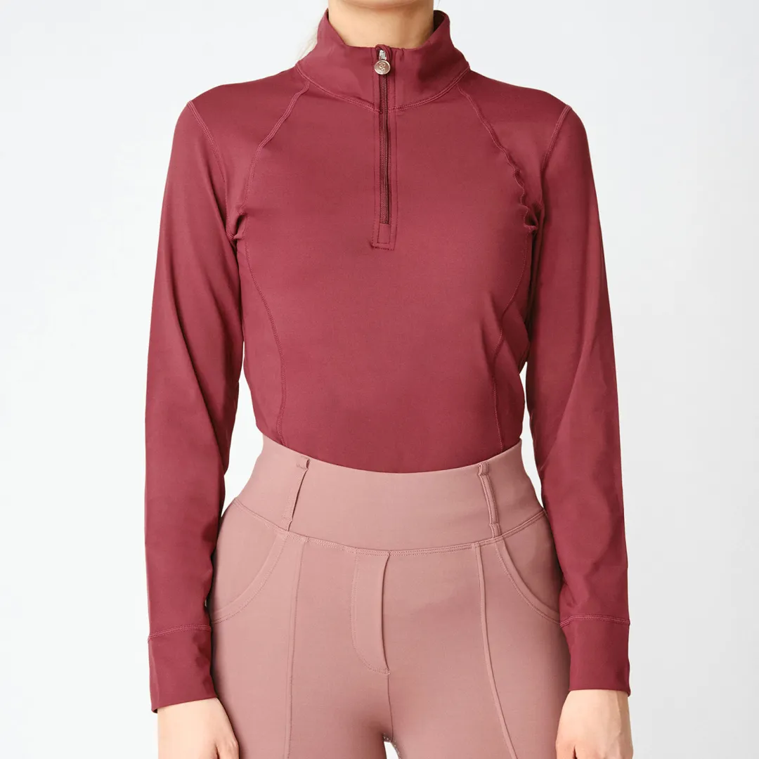 PS of Sweden Wine Wivianne Long Sleeve Base Layer