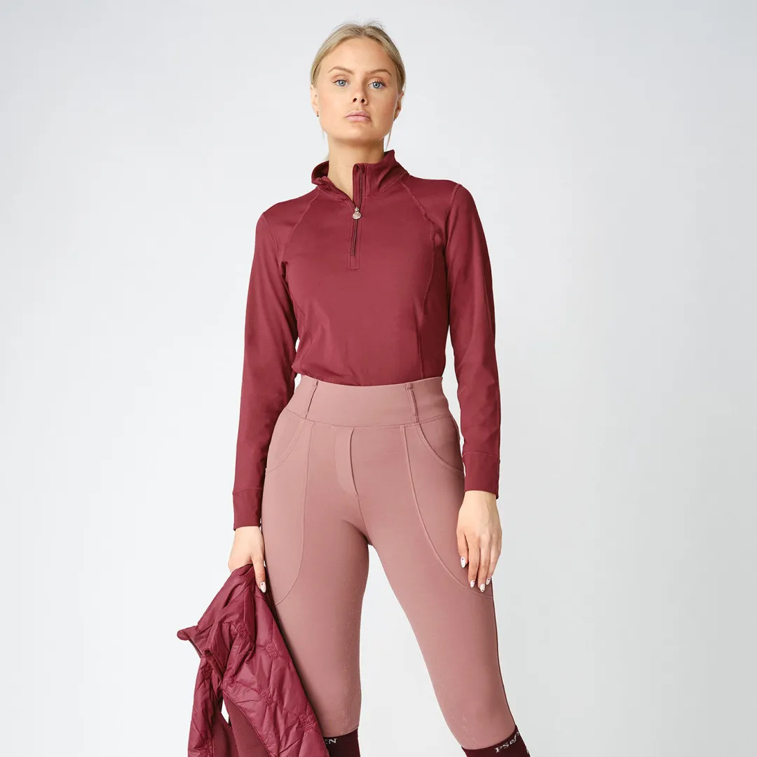 PS of Sweden Wine Wivianne Long Sleeve Base Layer