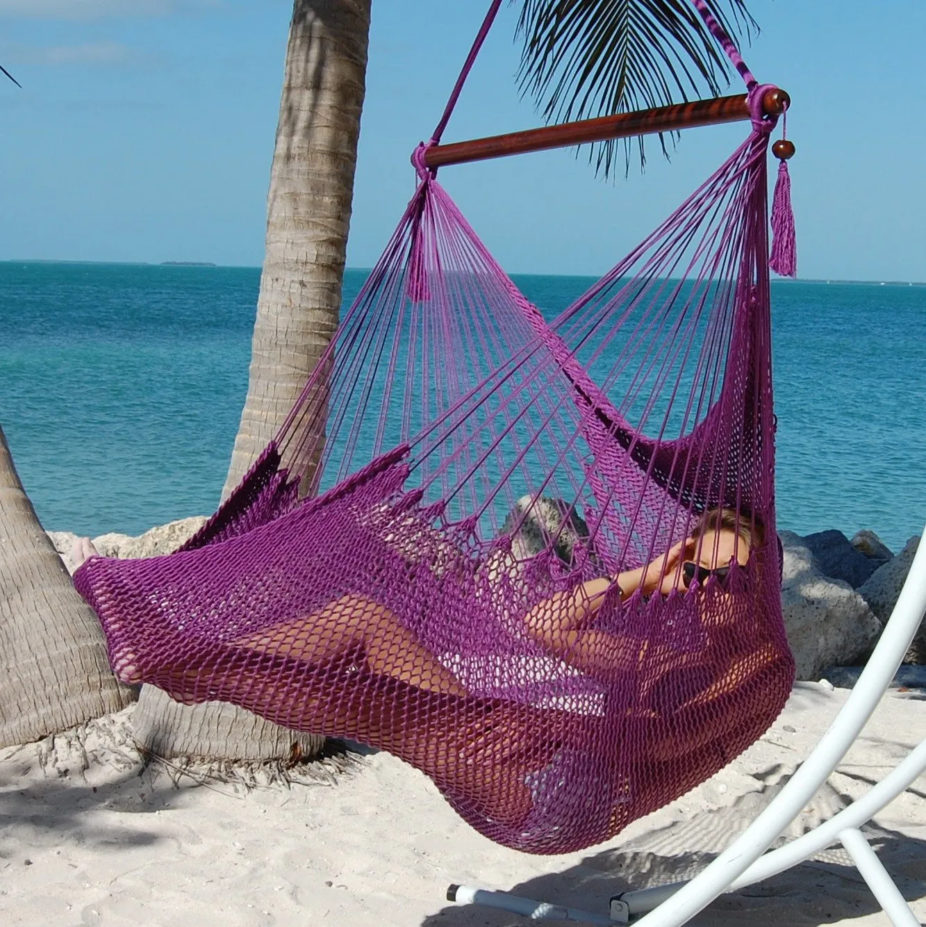 Purple Caribbean Hammock Chair - Caribbean Hammocks