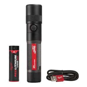 REDLITHIUM™ USB 1100L Twist Focus Flashlight - (89-2161-21)