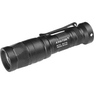 SureFire Aviator Dual Output MultSpect LED Flashlight YlwGrn