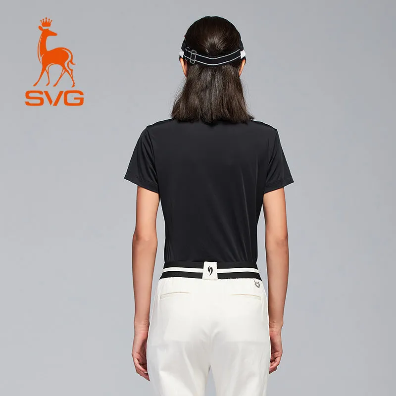 SVG Golf Women's Polo Shirts Short Sleeve UPF 50 