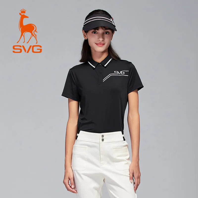 SVG Golf Women's Polo Shirts Short Sleeve UPF 50 