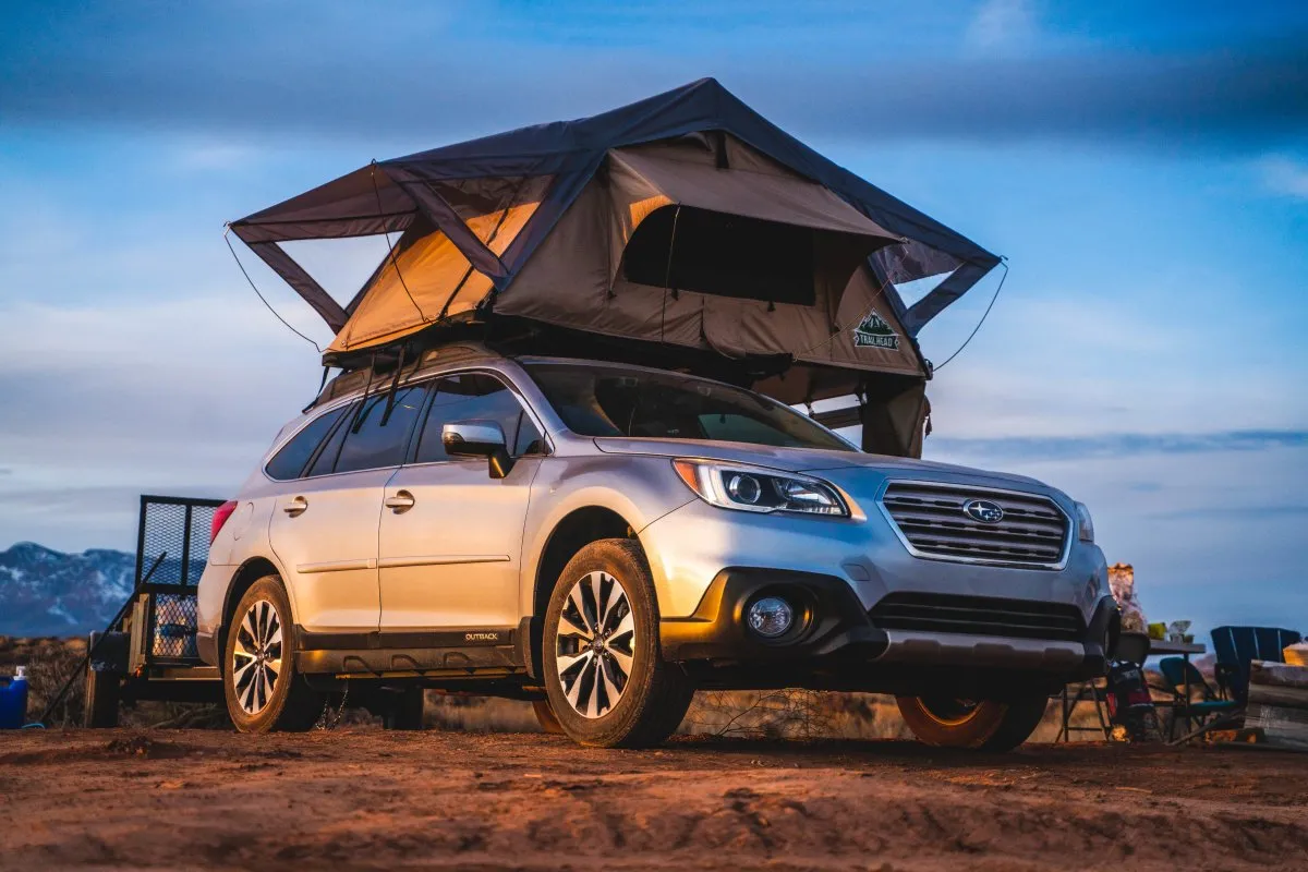 Trailhead Rooftop Tent, 2 Person, Tan