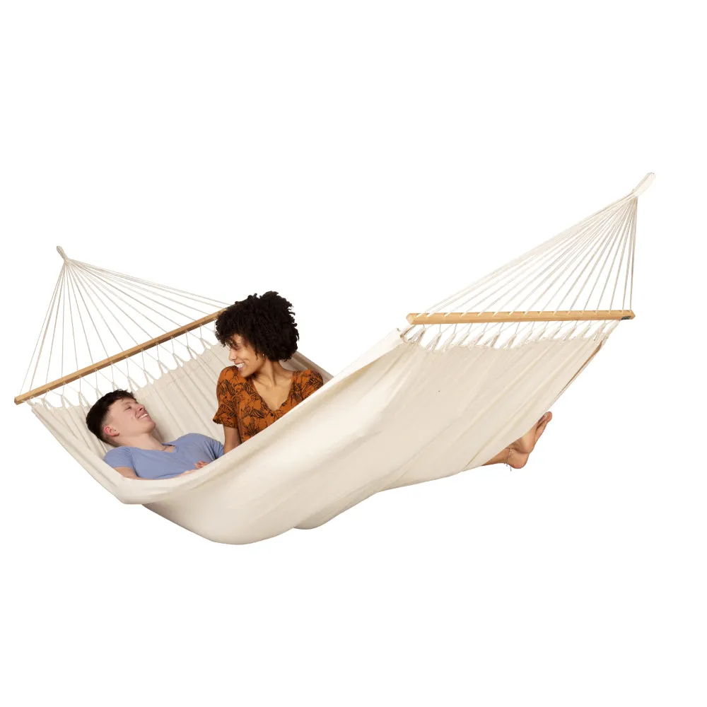 Wooden Hammock Stand and Double Spreader Bar Hammock