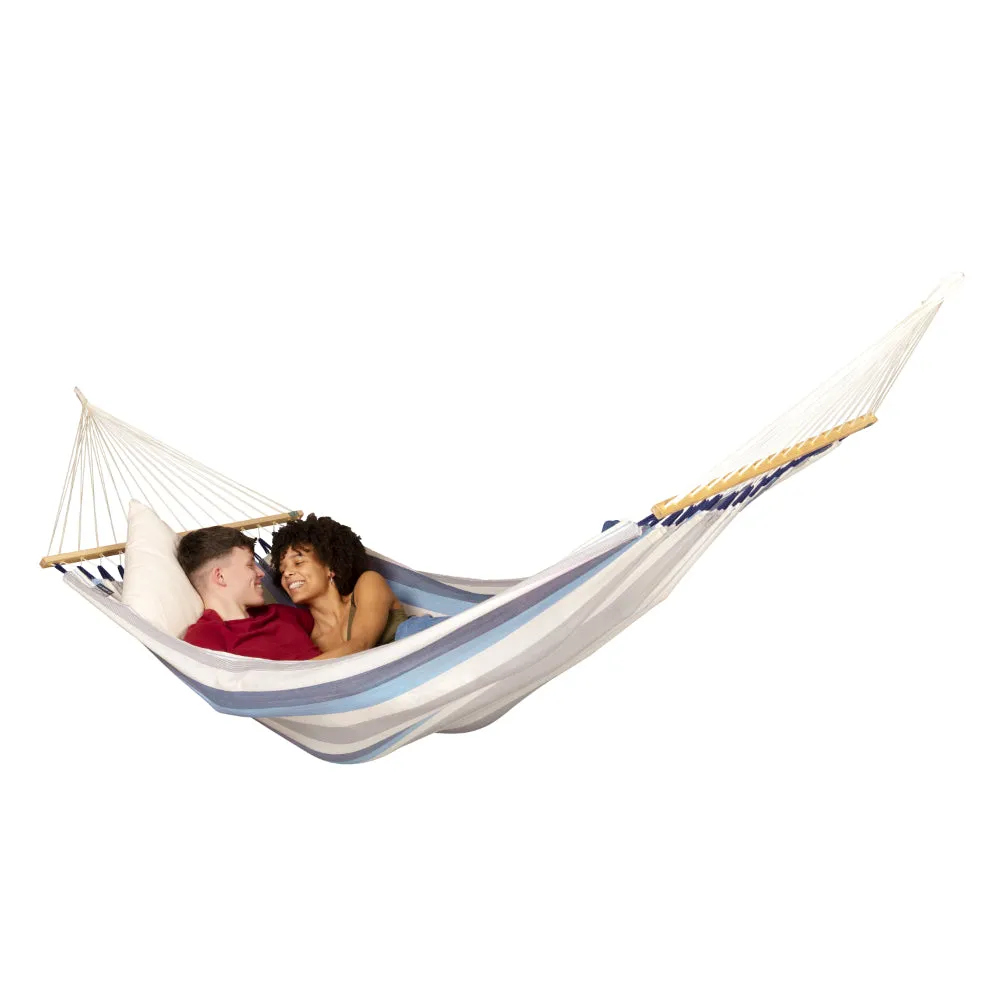 Wooden Hammock Stand and Double Spreader Bar Hammock